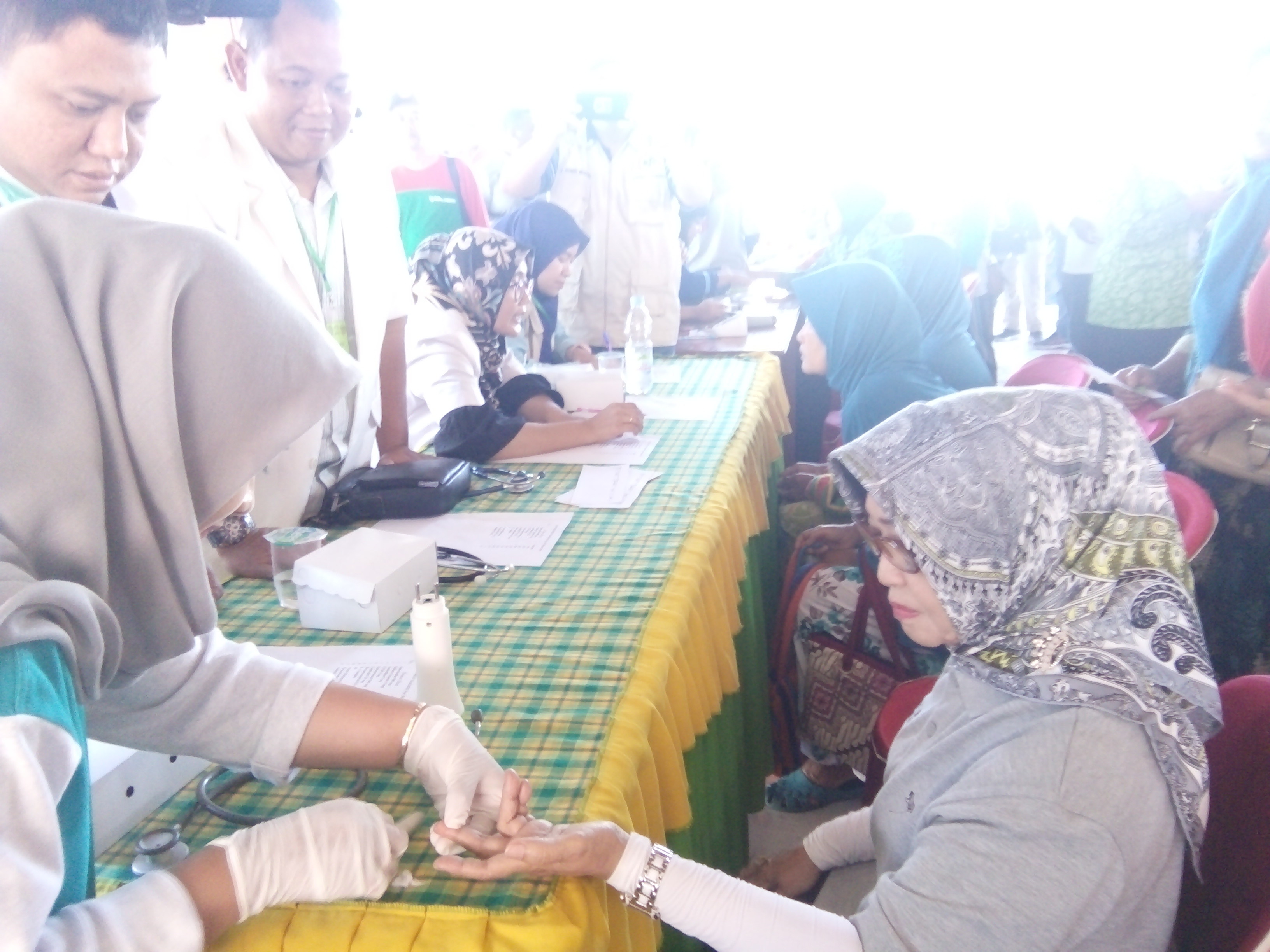 Baksos IDI Dan Klinik Mata Mojoagung  Bersama  Program Dispora Pemkab Jombang